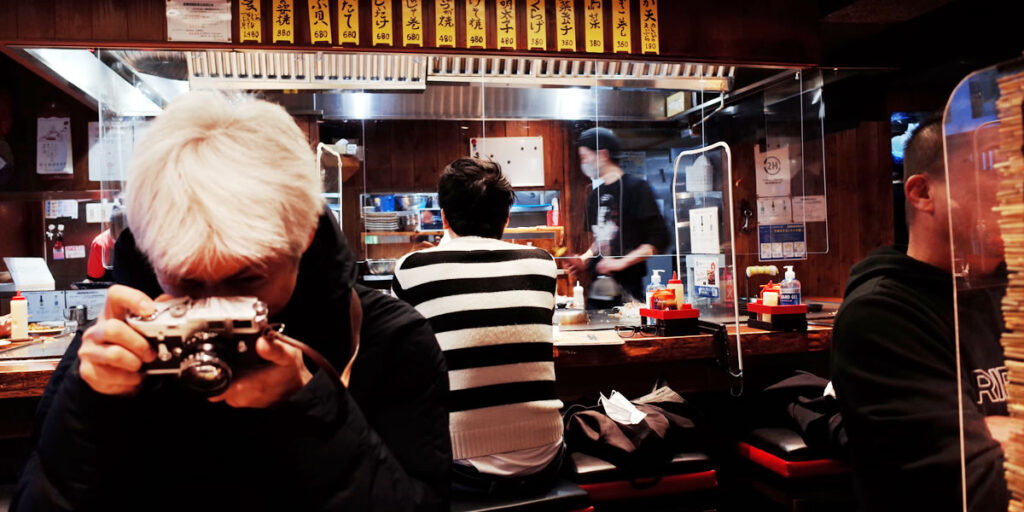 念願の広島風お好み焼きを食べに、もみじ屋へ