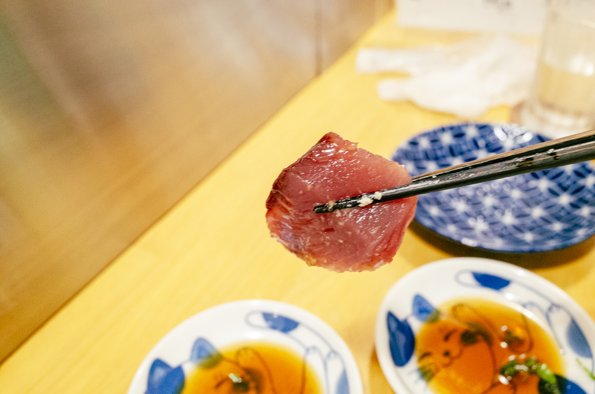 田っくん商店の刺身はとにかく絶品だった