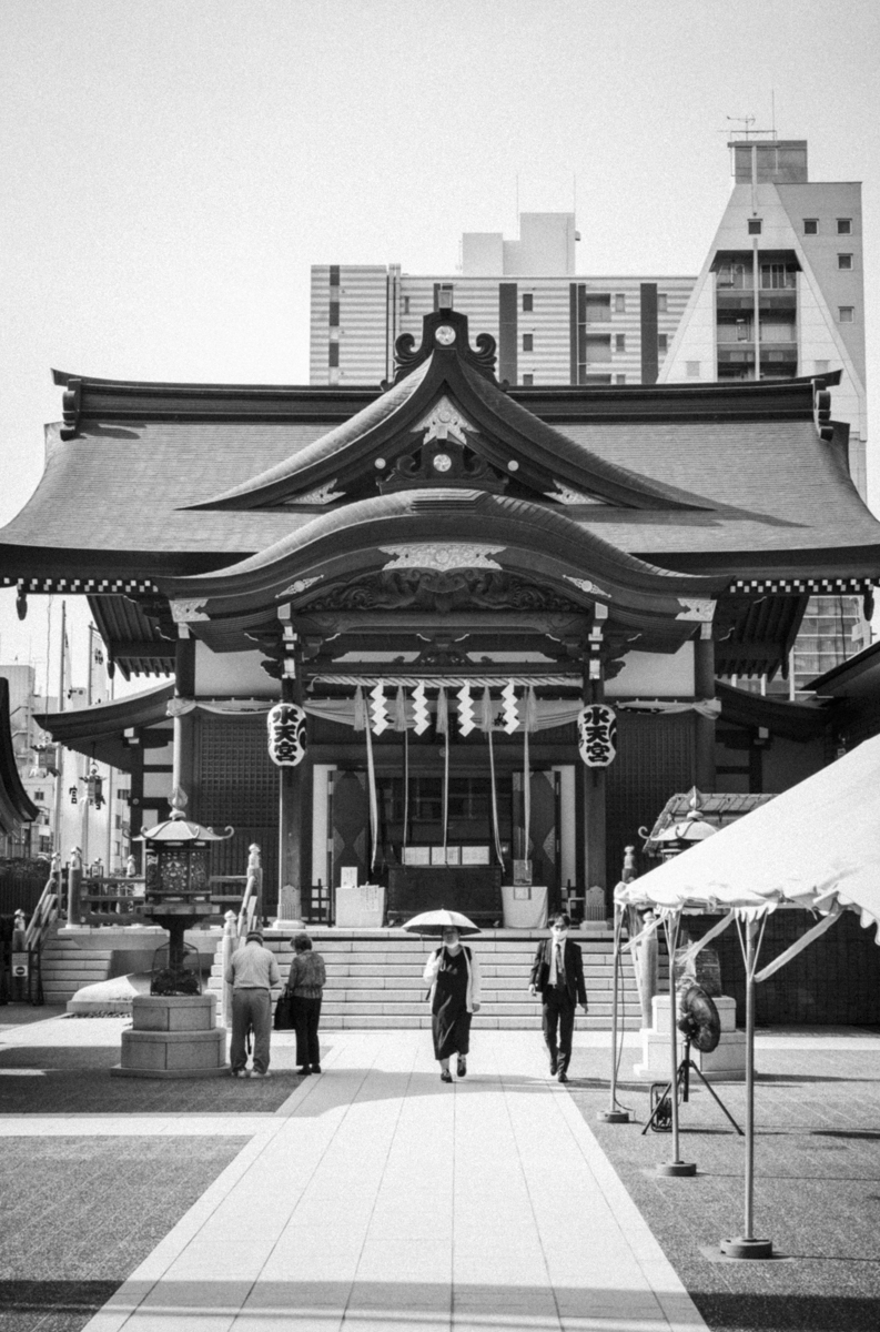 最近よく来る水天宮｜Leica M10 Monochrom + SUMMILUX-M f1.4/50mm ASPH.