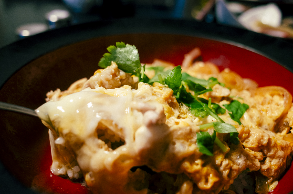 比内地鶏の親子丼、美味しかったなぁ。。。