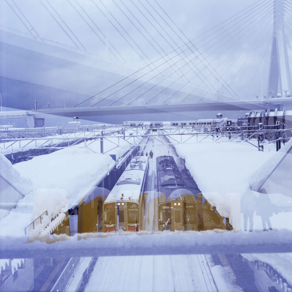 1枚目の巻き上げ失敗で多重露光に｜ROLLEIFLEX 3.5F + KODAK GOLD 200