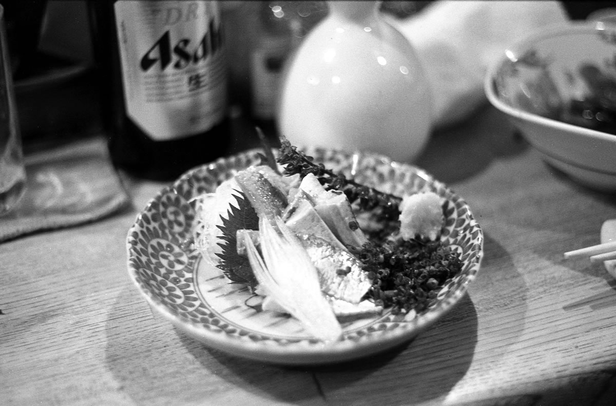 「みやま」の魚が美味い｜Leica M3 + DR Summicron 1:2/50mm + Marix 400