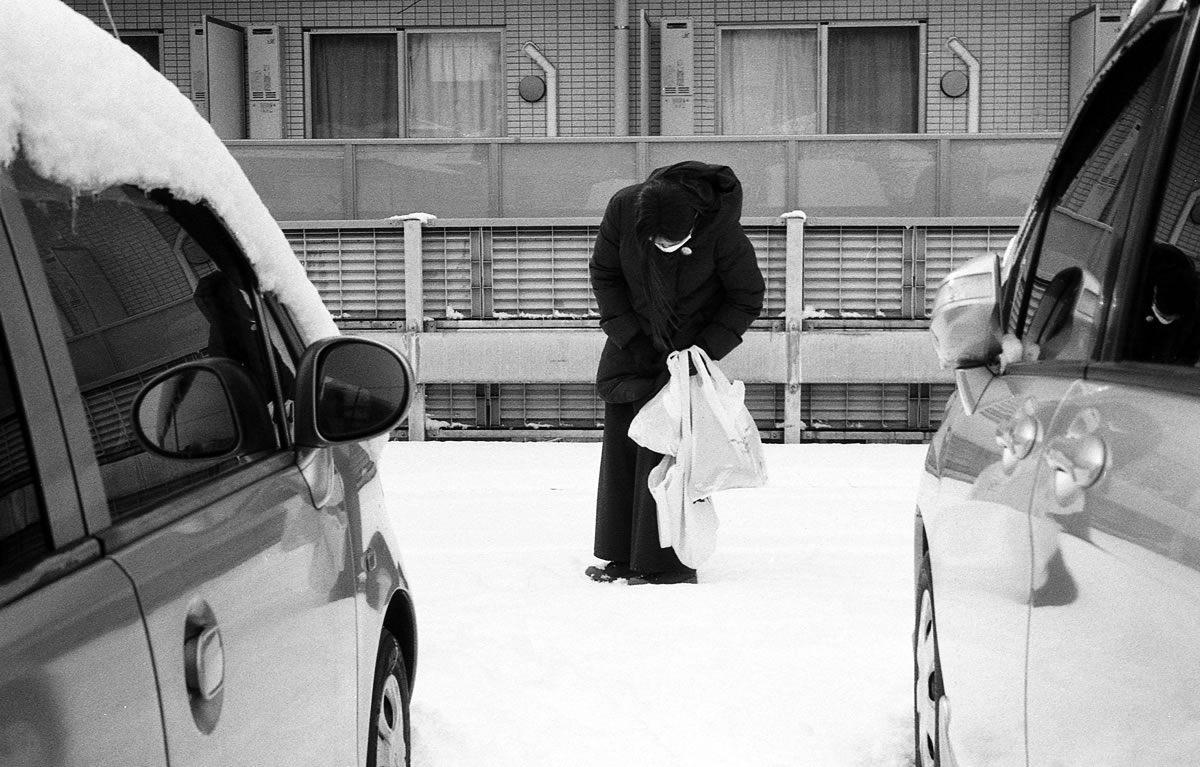 雪は良いねぇ(*´ω`)|Leica M5 + SUMMILUX-M f1.4/50mm ASPH. + Marix 400