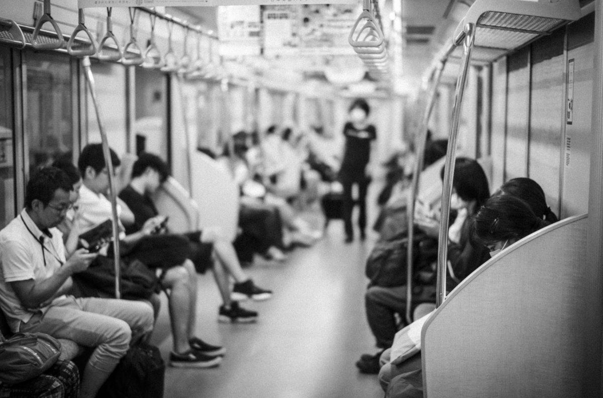 電車を乗り継いで水天宮へ｜Leica M10 Monochrom + SUMMILUX-M f1.4/50mm ASPH.