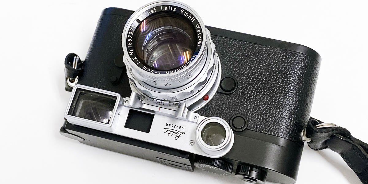 DRズミクロンがLeica M10モノクロームに付きました