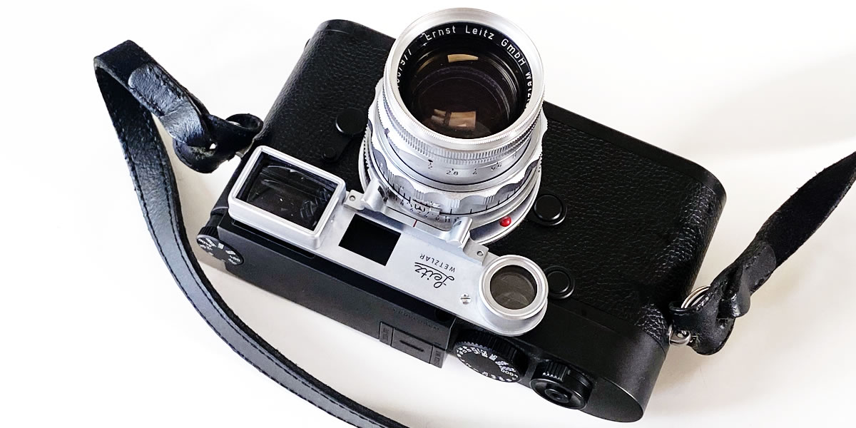 Leica M10 MonochromにDRズミクロンが付きました