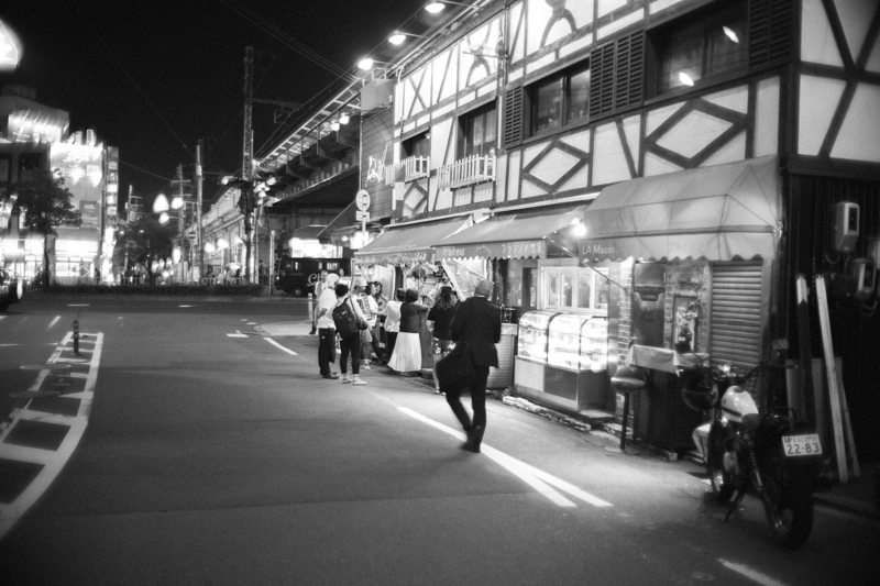 大阪駅から20分ほど歩いたところの繁華街
