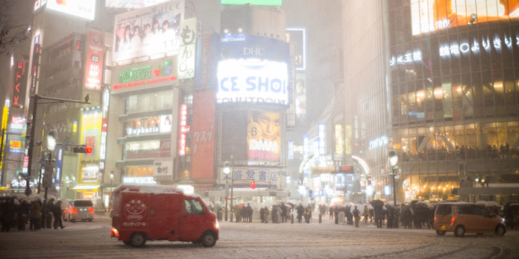 2018年1月、渋谷に雪が降りました|Leica M10 + Summilux 35mm f1.4