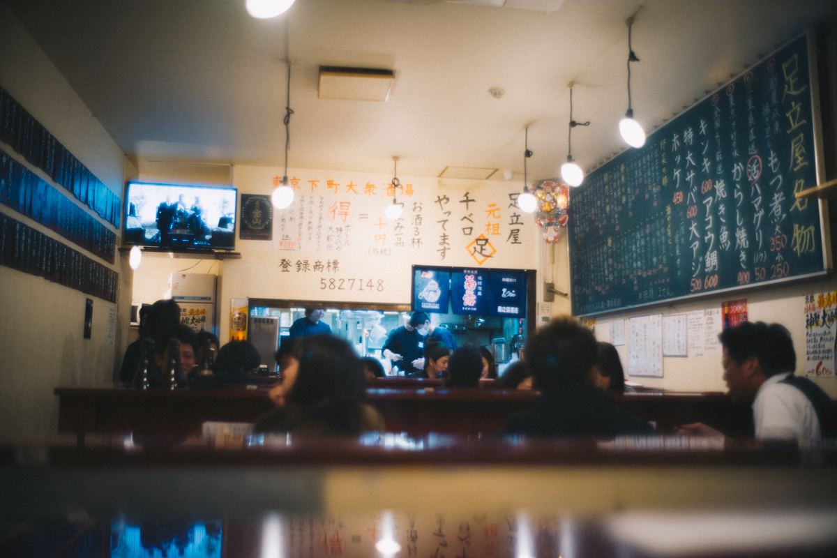 東京下町な居酒屋だった｜Leica M10 + Summilux 35mm f1.4