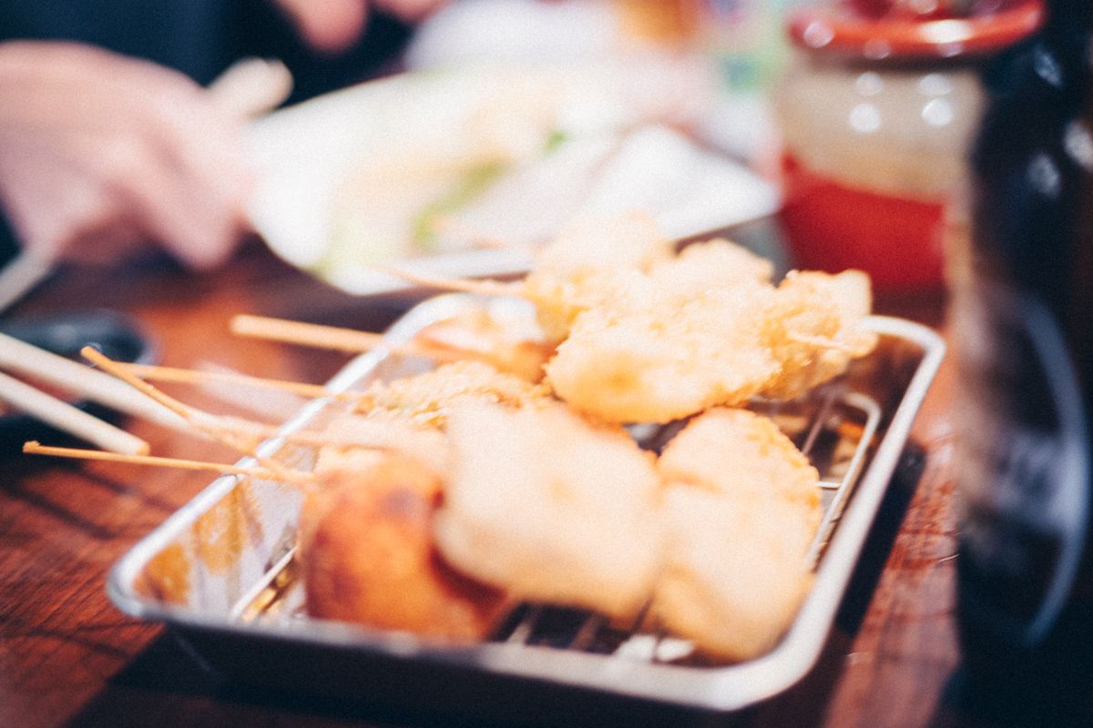 串カツも美味なり(*´ω｀*)｜Leica M10 + C Sonnar T 1.5/50 ZM