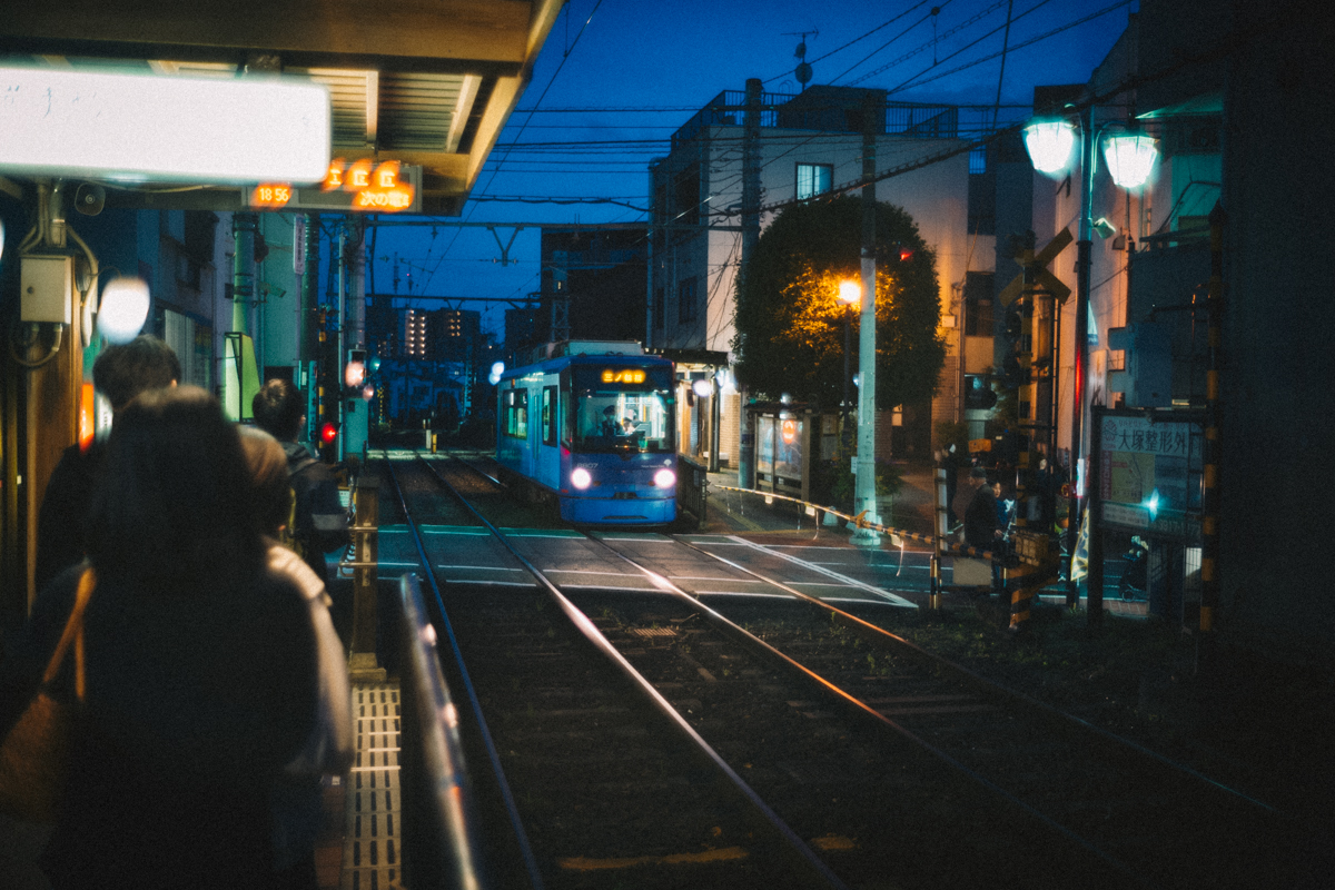 都電荒川線で家路へ｜Leica M10 + Summilux 35mm f1.4