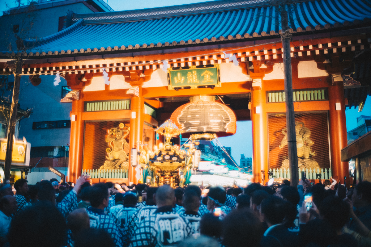 雷門と神輿｜Leica M10 + Summilux 35mm f1.4