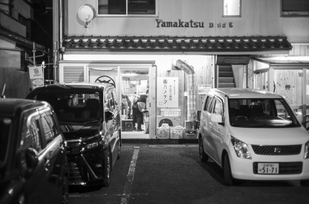 近江八幡カメチクでディナー|Leica M10 Monochrom + C Sonnar T* 1.5/50 ZM