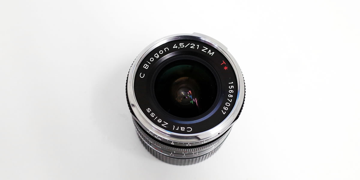 【完動・美品】Carl Zeiss C Biogon T* 4.5/21 ZM