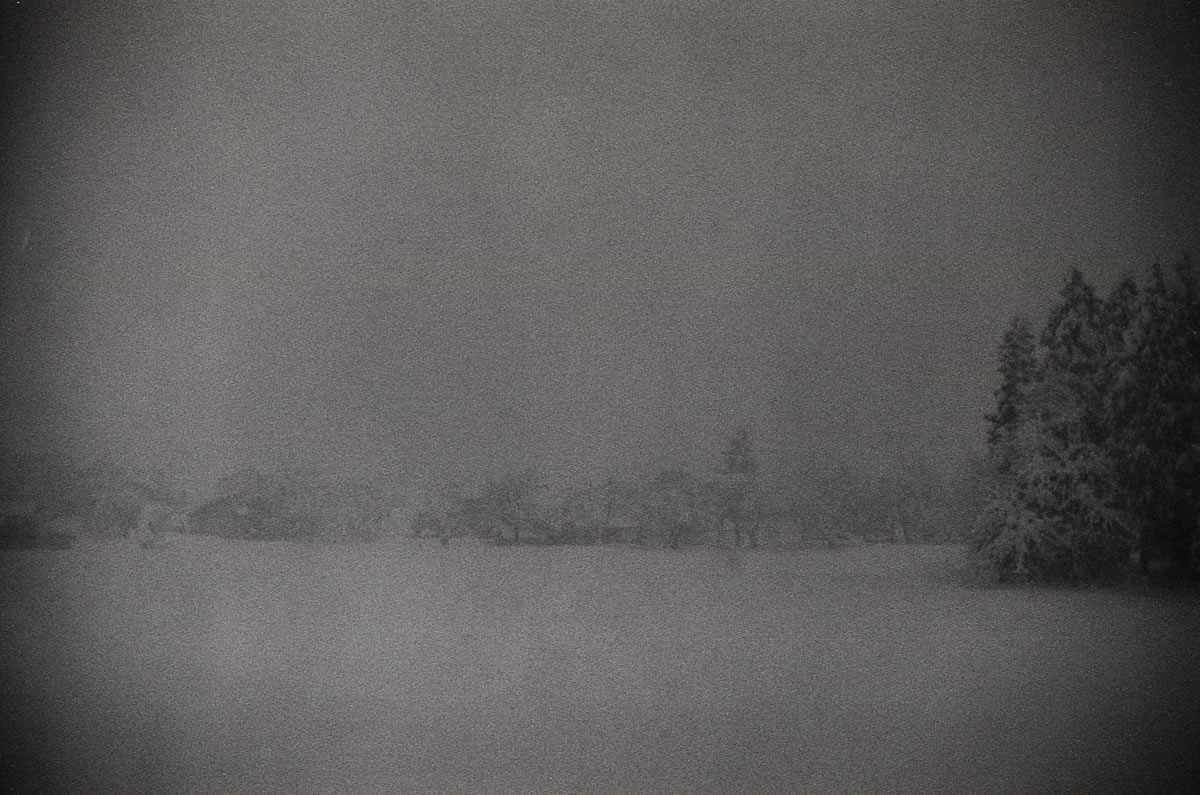 吹雪だったりすることも｜Nikon F3 Limited + AI Nikkor 50mm f/1.2S + Marix 400