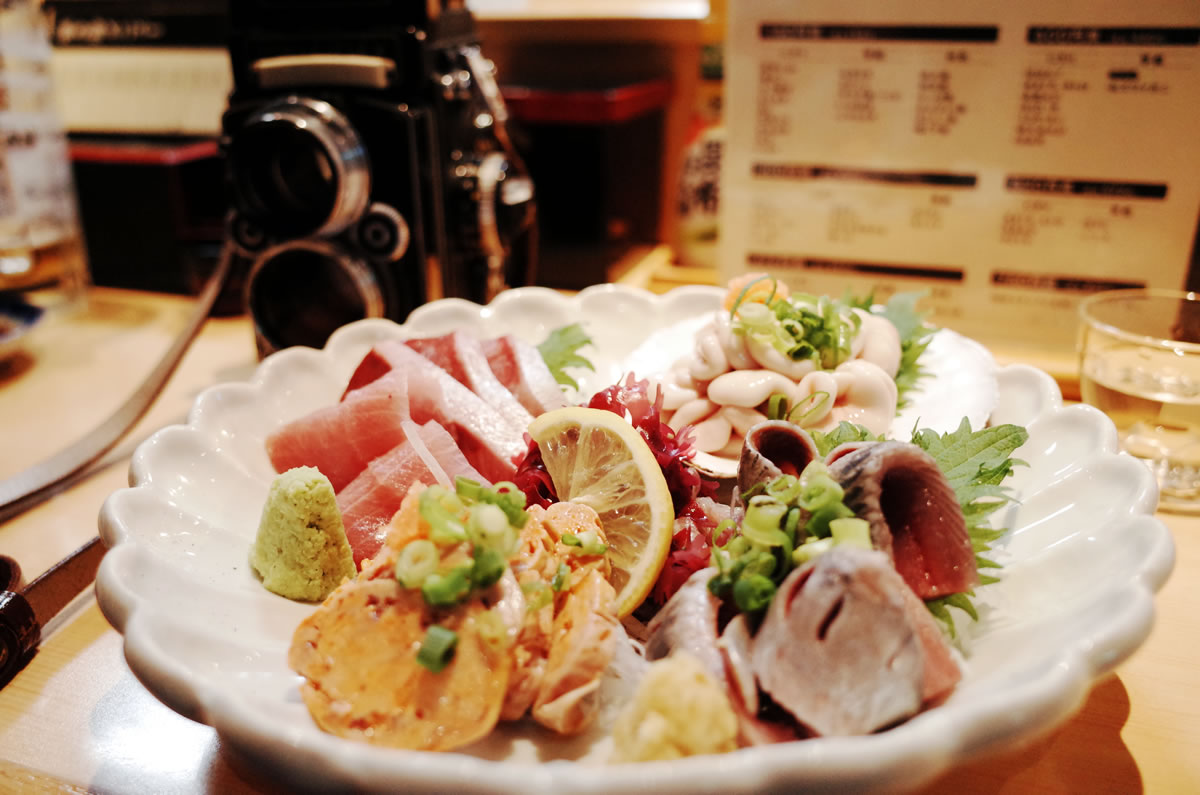 刺身の盛り合わせ② あともう1回くらい盛り合わせ食べた気がします