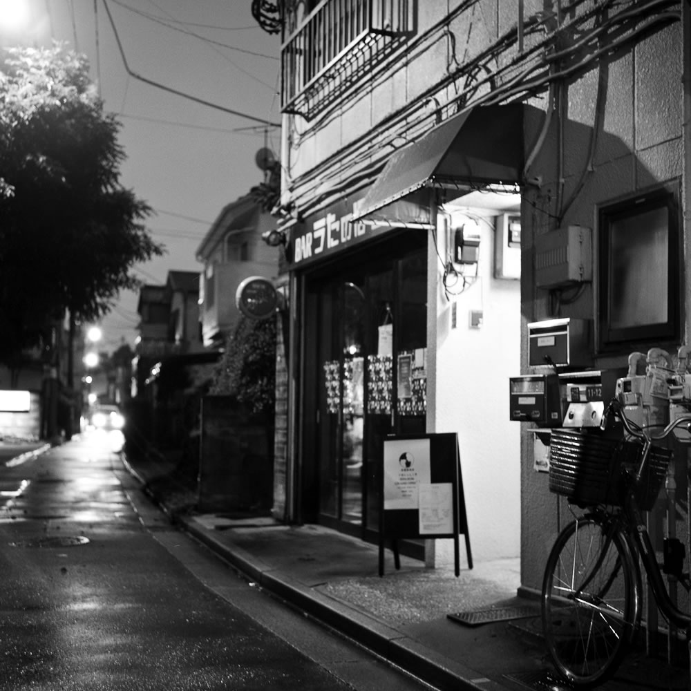 保護猫喫茶 十条にゃんこ亭に来ました|ROLLEIFLEX 3.5F + Kentmere 400